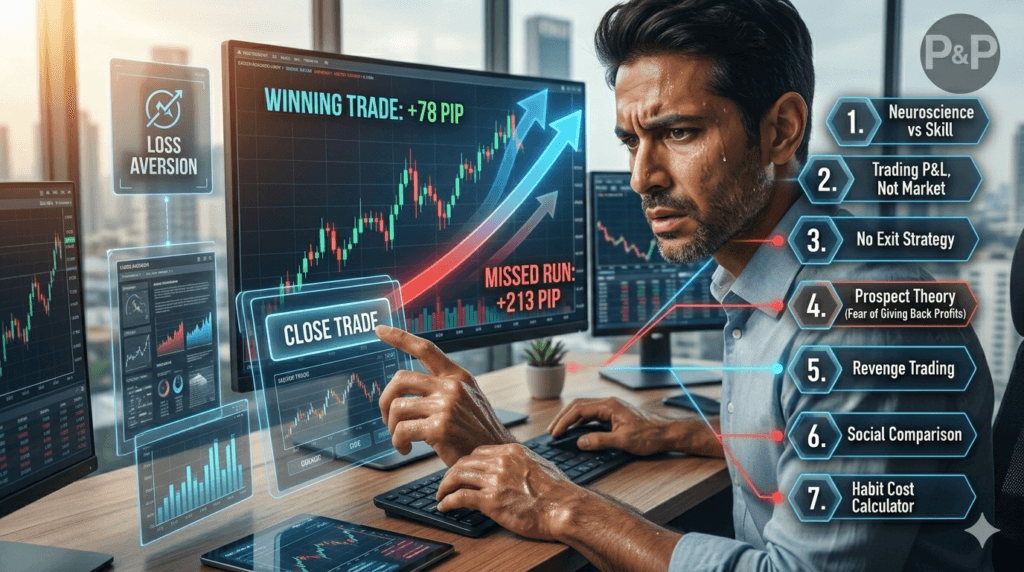 do you take profits too early trading psychology