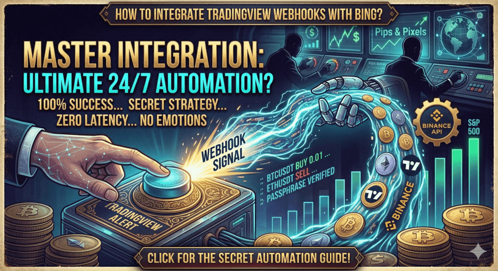 How to Integrate TradingView Webhooks with Binance for 24/7 automated crypto trading with zero latency